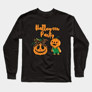 Halloween Party Long Sleeve T-Shirt